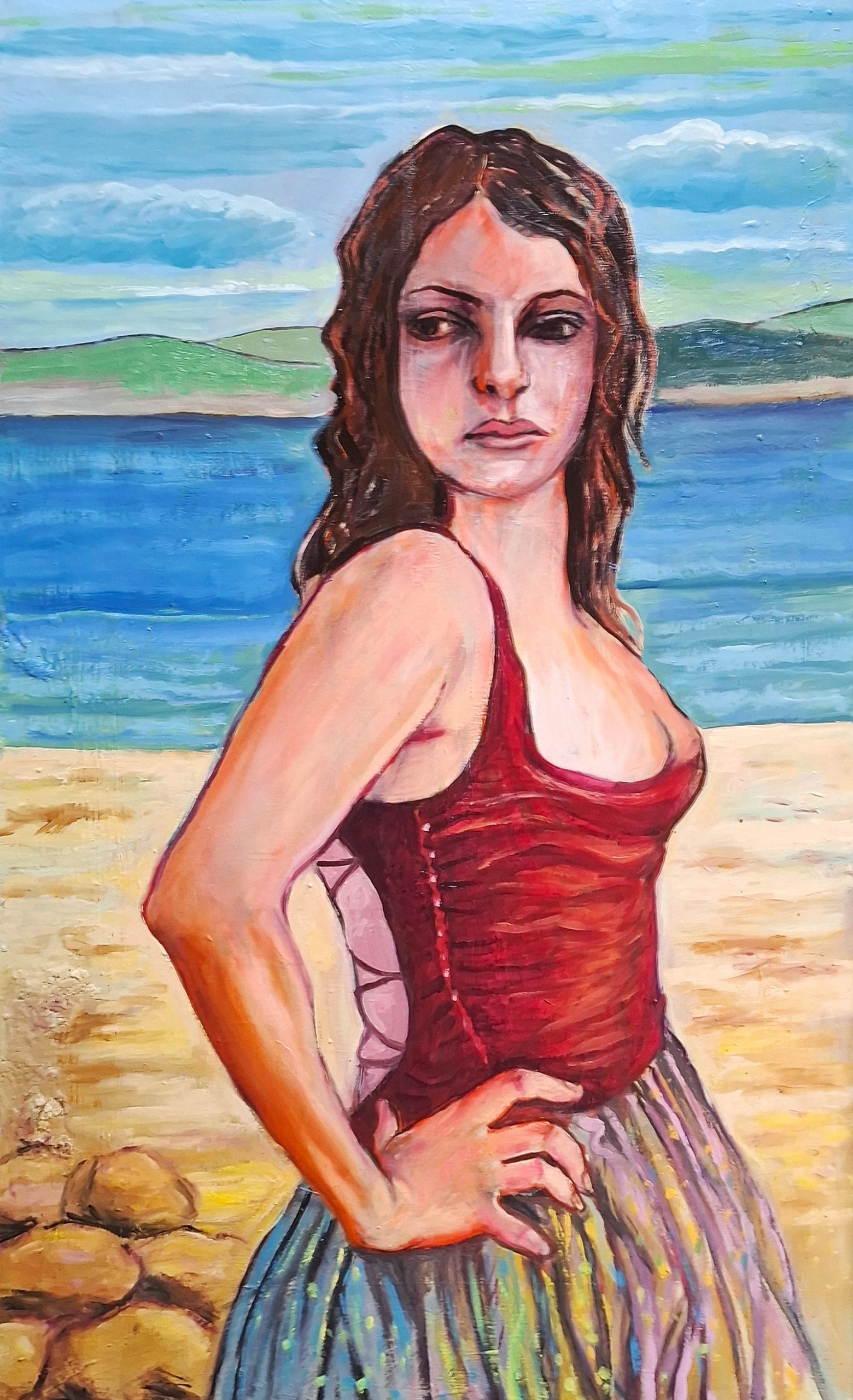 La gitane au bord de l&rsquo;eau