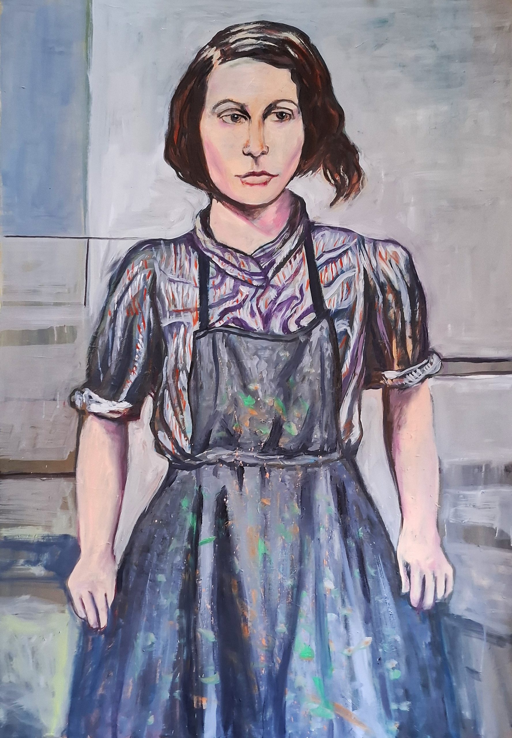 La jeune fille au tablier